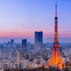 Tokyo, Japan the location of PDA Japan.