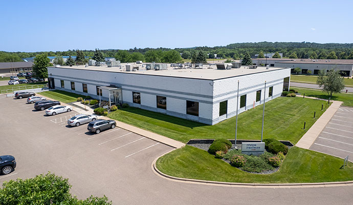 Phillips Medisize location in Eau Claire, Wisconsin.