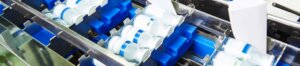 vials at manufacturing facility